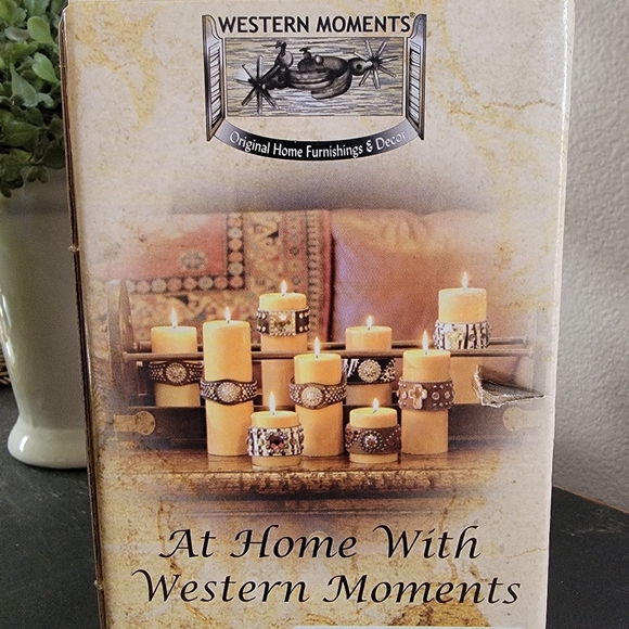 New Western Moments Decorative Candle with Bling Cross - Picture 2 of 5